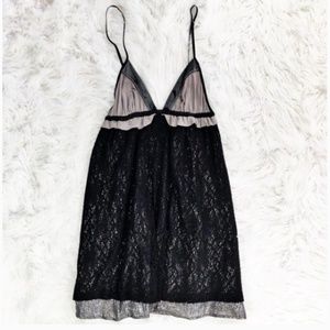 Free People lace and believer babydoll dress